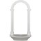 Ekena Millwork 25 3/4"W x 50 1/2"H x 5 7/8"D Carrillo Wall Niche NCH26X51CI - alternate 1